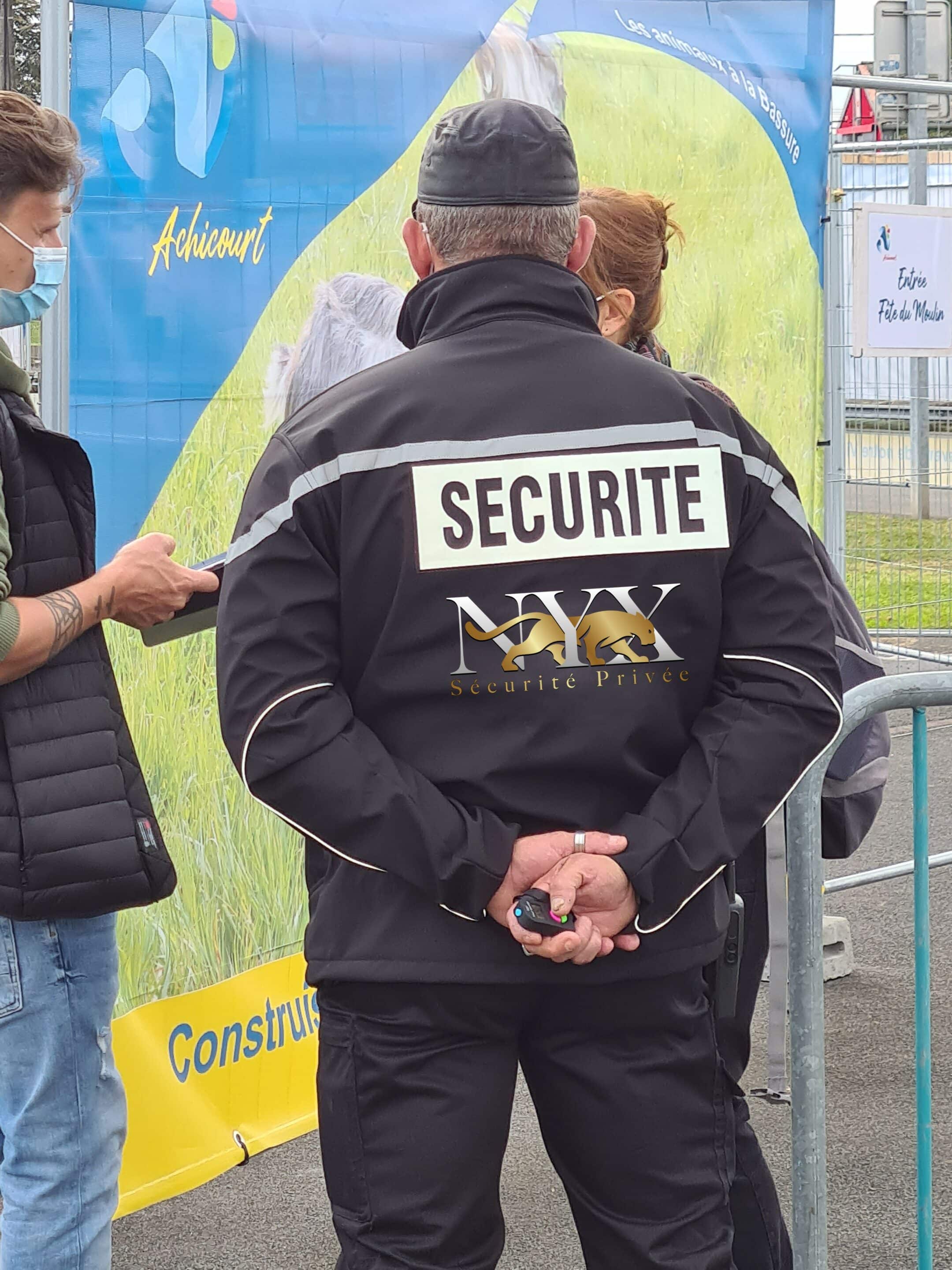 Agent de contrôle événementiel NYX Sécurité Privée